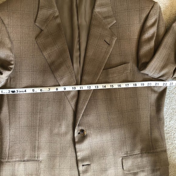 HICKEY FREEMAN Silk/Wool Sport Coat Size 44R - Picture 10 of 12